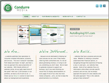 Tablet Screenshot of condurre.com